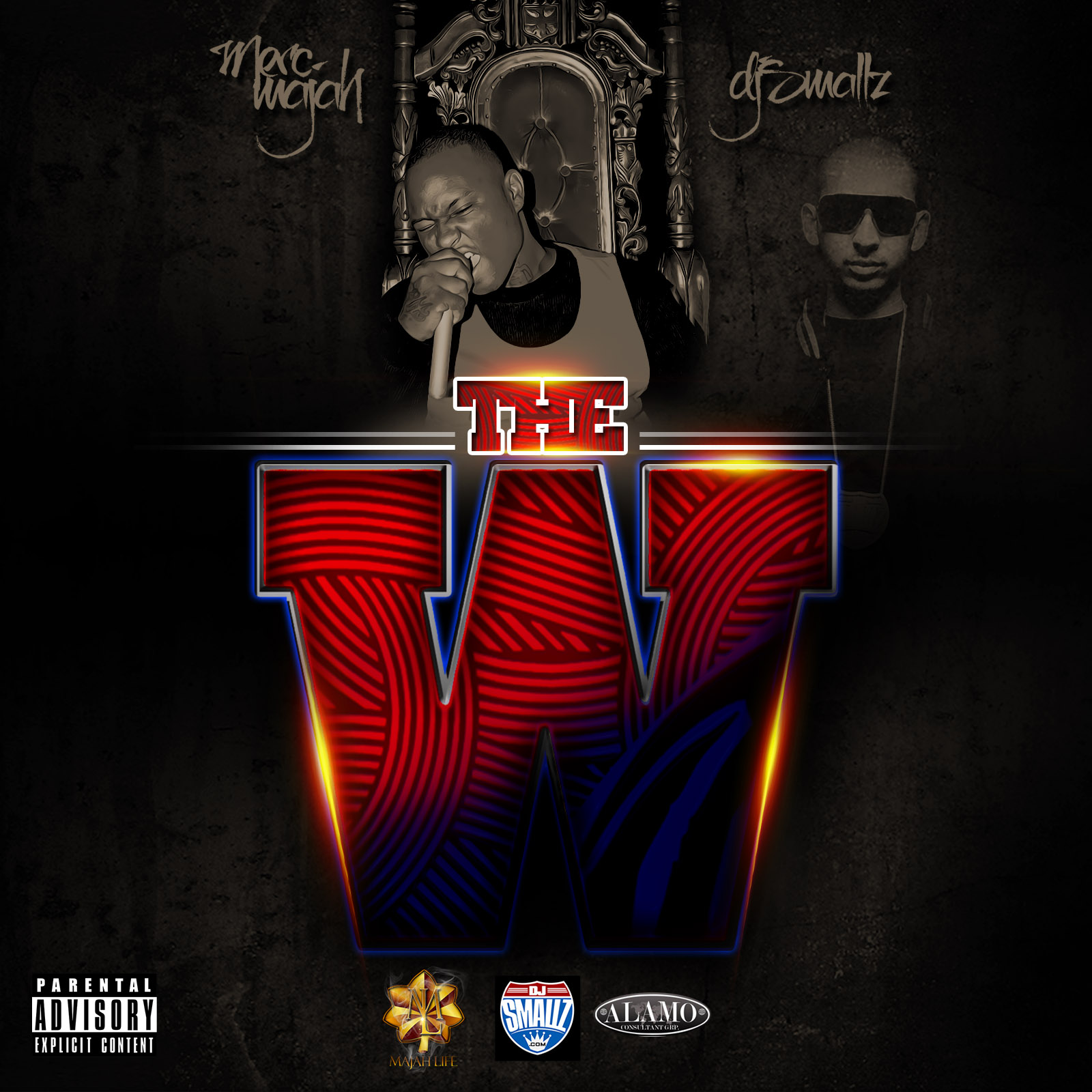 Merc Majah - The W Front Cover'