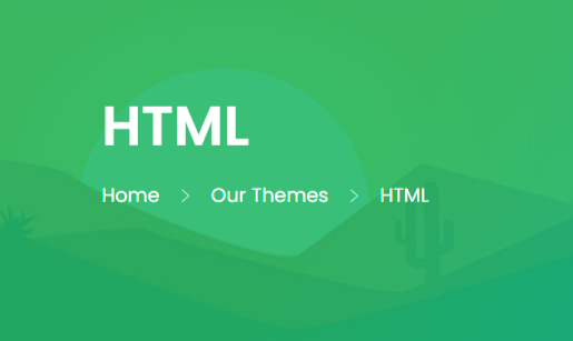 HTML themes'