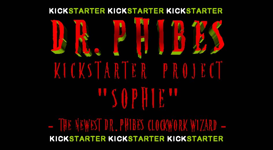 The Newest Dr. Phibes Clockwork Wizard'