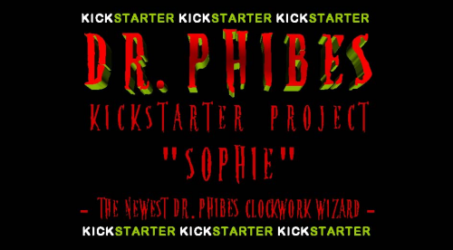 The Newest Dr. Phibes Clockwork Wizard'