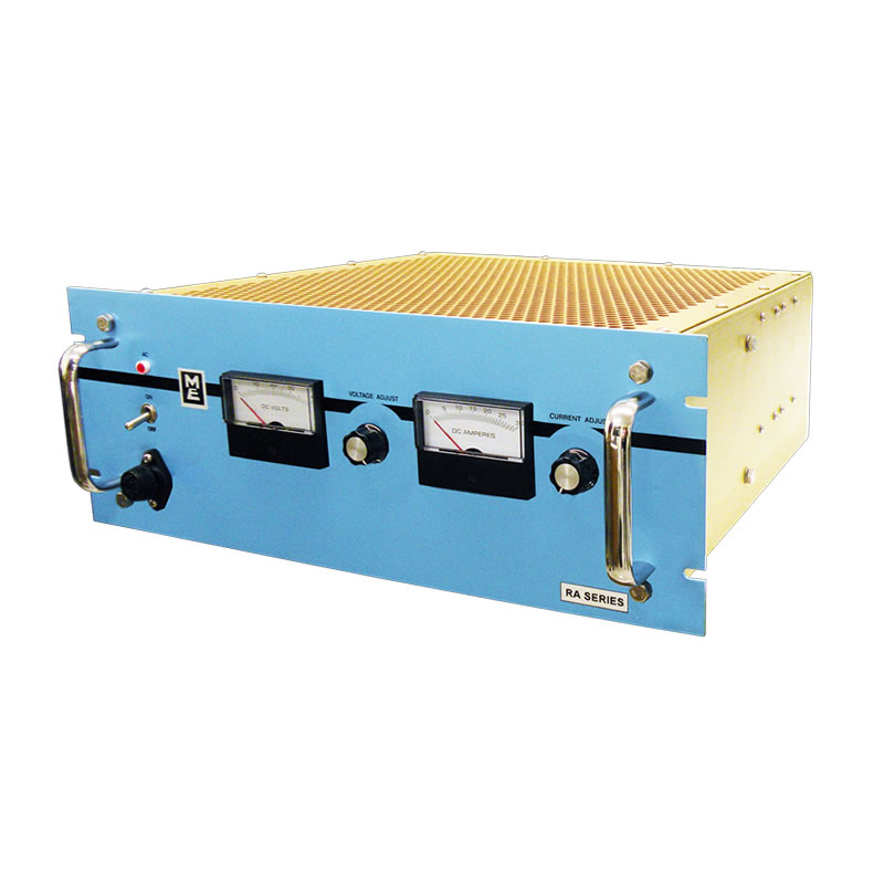 Mid-Eastern Industries New RA Series Linear Power Supplies'