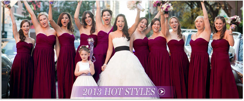 bridesmaid dresses from vponsale'