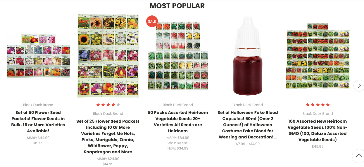 Flower Seeds - DIY Tool Supply'