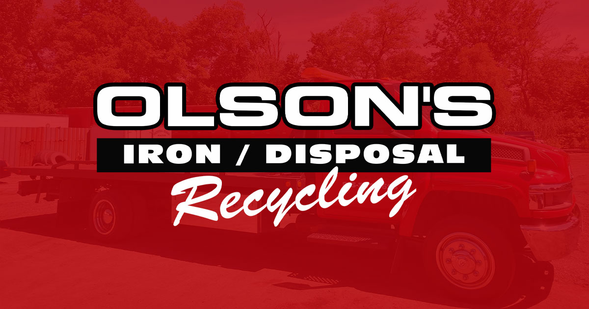 Company Logo For Olson's Iron & Disposal'