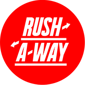 The Rush-A-Way Logo
