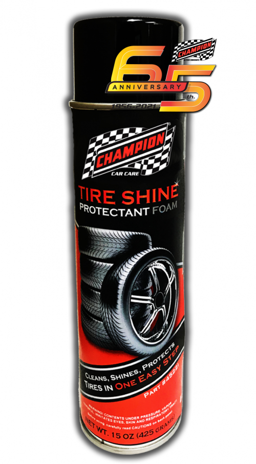 Champion Oil Launches Tire Shine Foam Protectant'