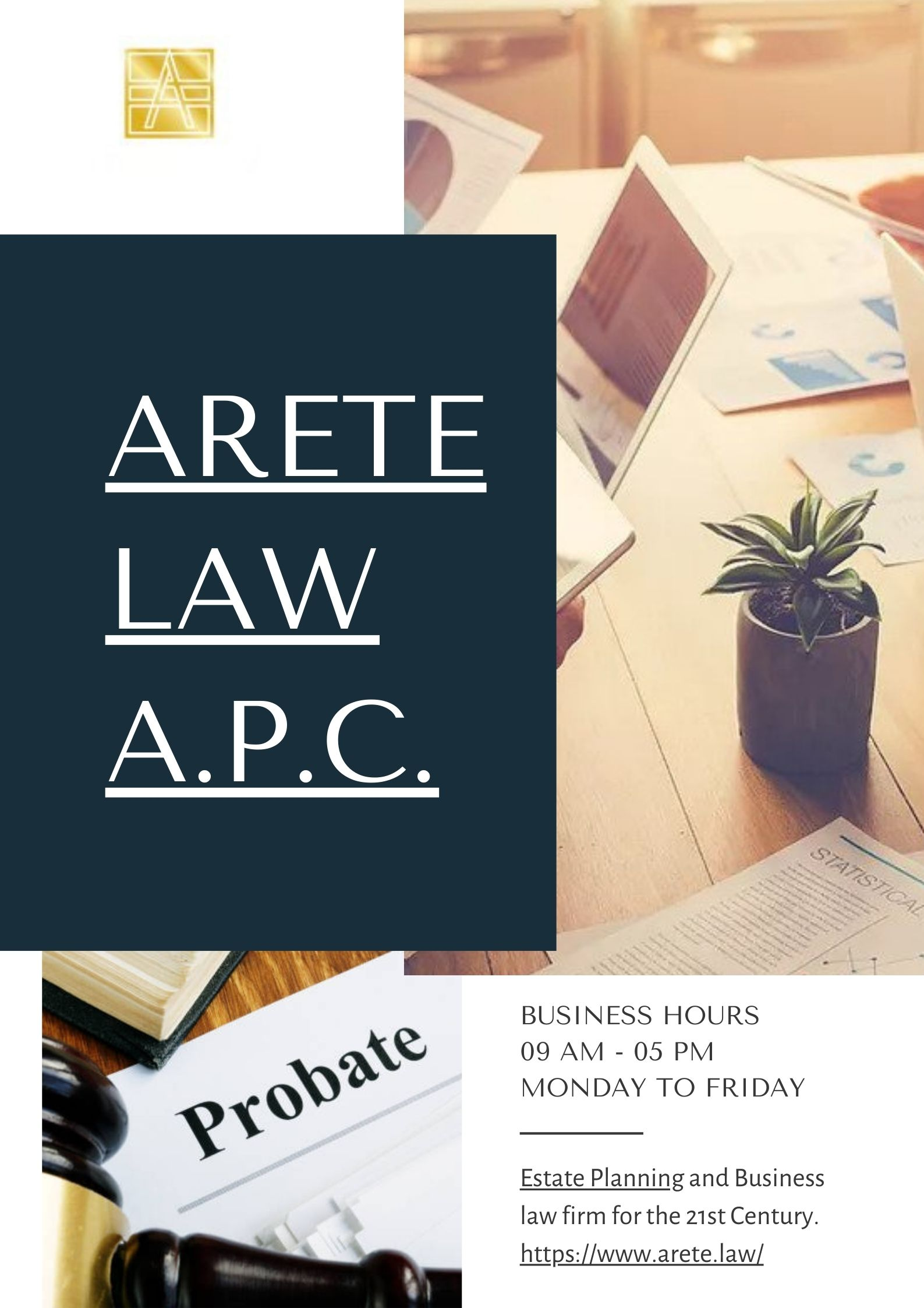 Company Logo For Arete Law A.P.C.'