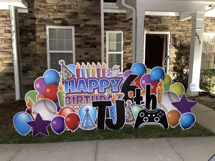 Birthday Sign Rental'