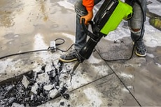 Memphis Concrete Logo