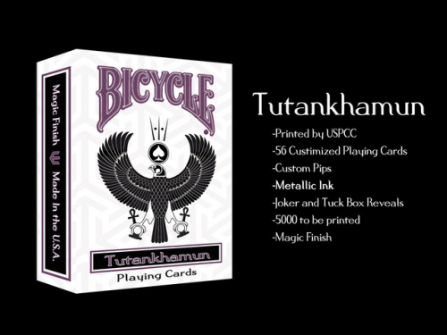Company Logo For Tutankhamun Playing Cards'