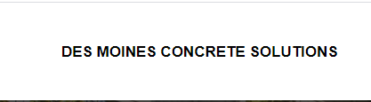 Company Logo For Des Moines Concrete Solutions'