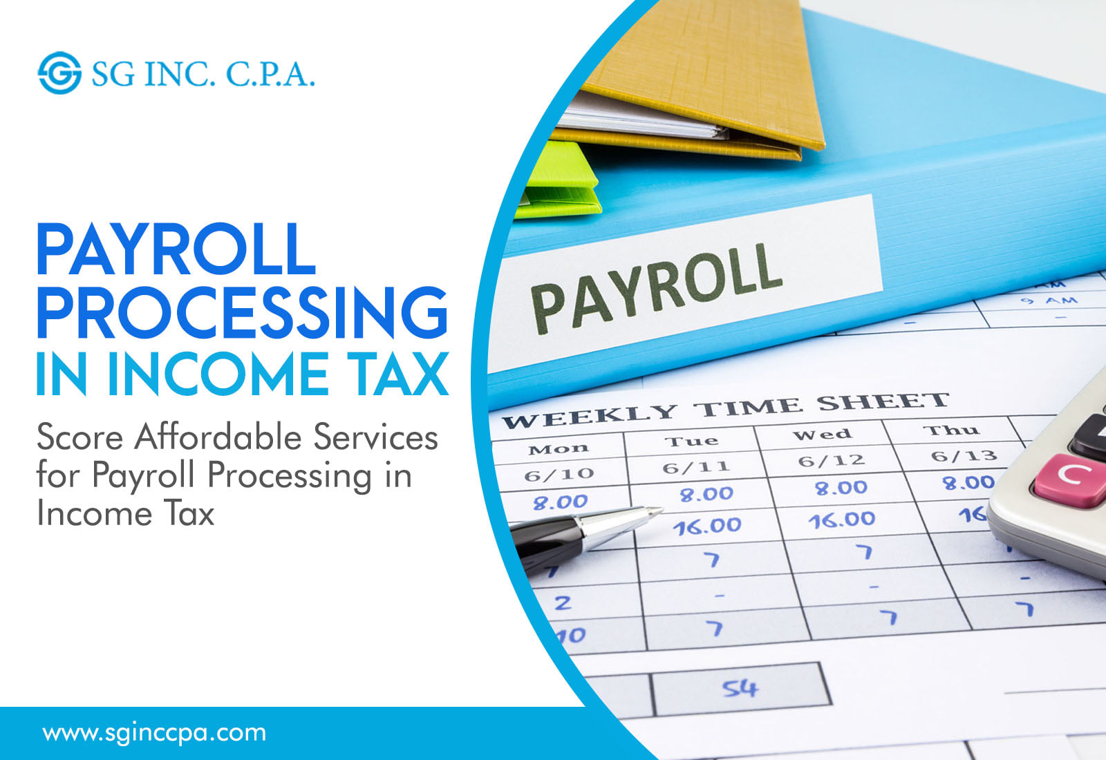 SG Inc CPA Payroll and Bookkeeping Service in Plano Logo