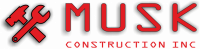 MUSK Construction Kitchen Remodeling San Jose Logo