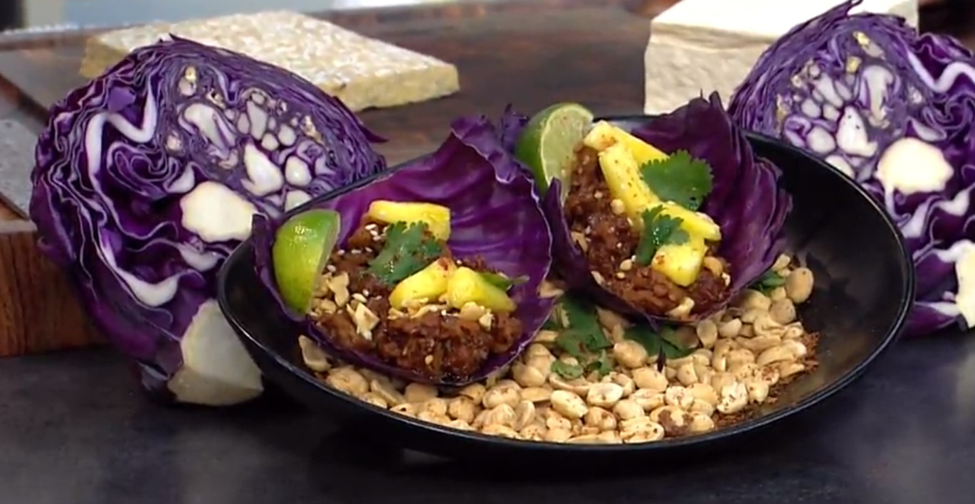 Polynesian Cabbage Wrap