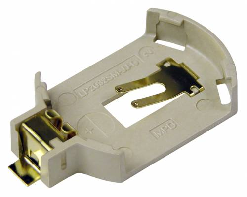 Low Profile Coin Cell Battery Holder