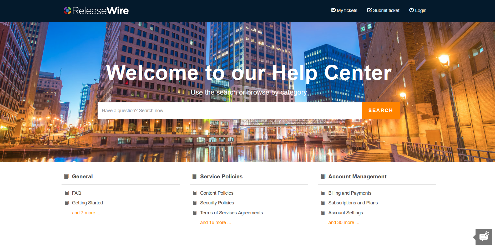 New ReleaseWire Help Center'