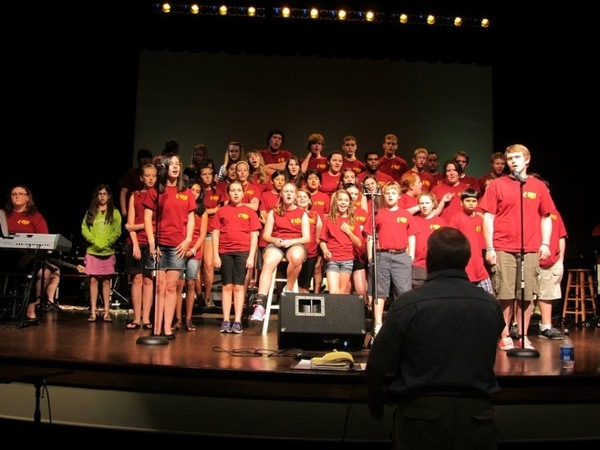 Crossflame Youth Choir and Orchestra Helps in Super Storm Sa