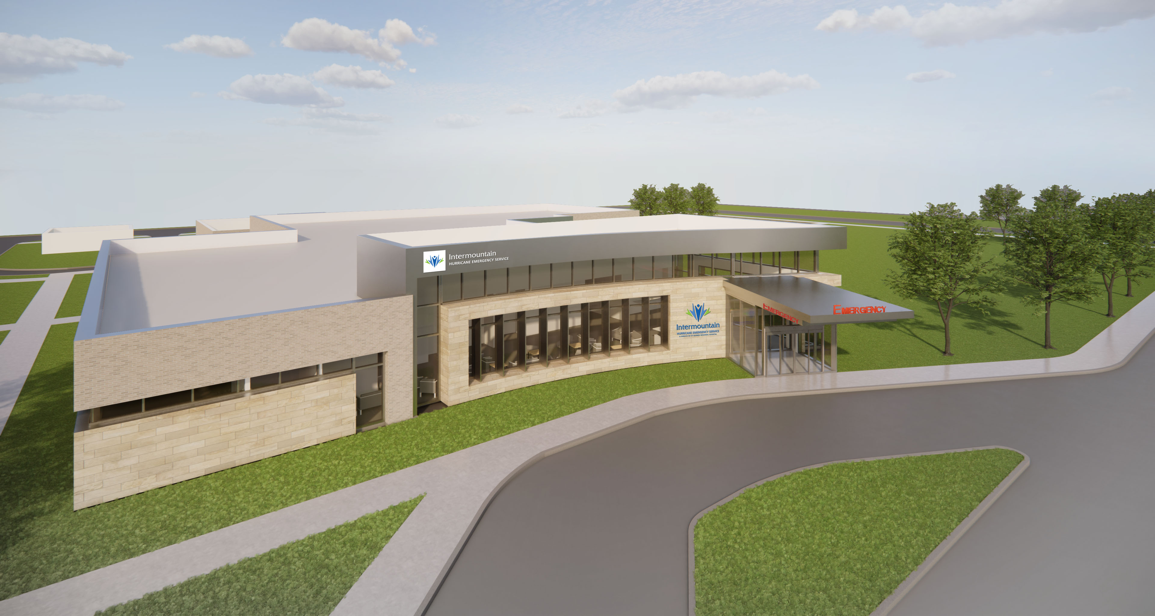 Rendering of Intermountain Hurricane Campus'