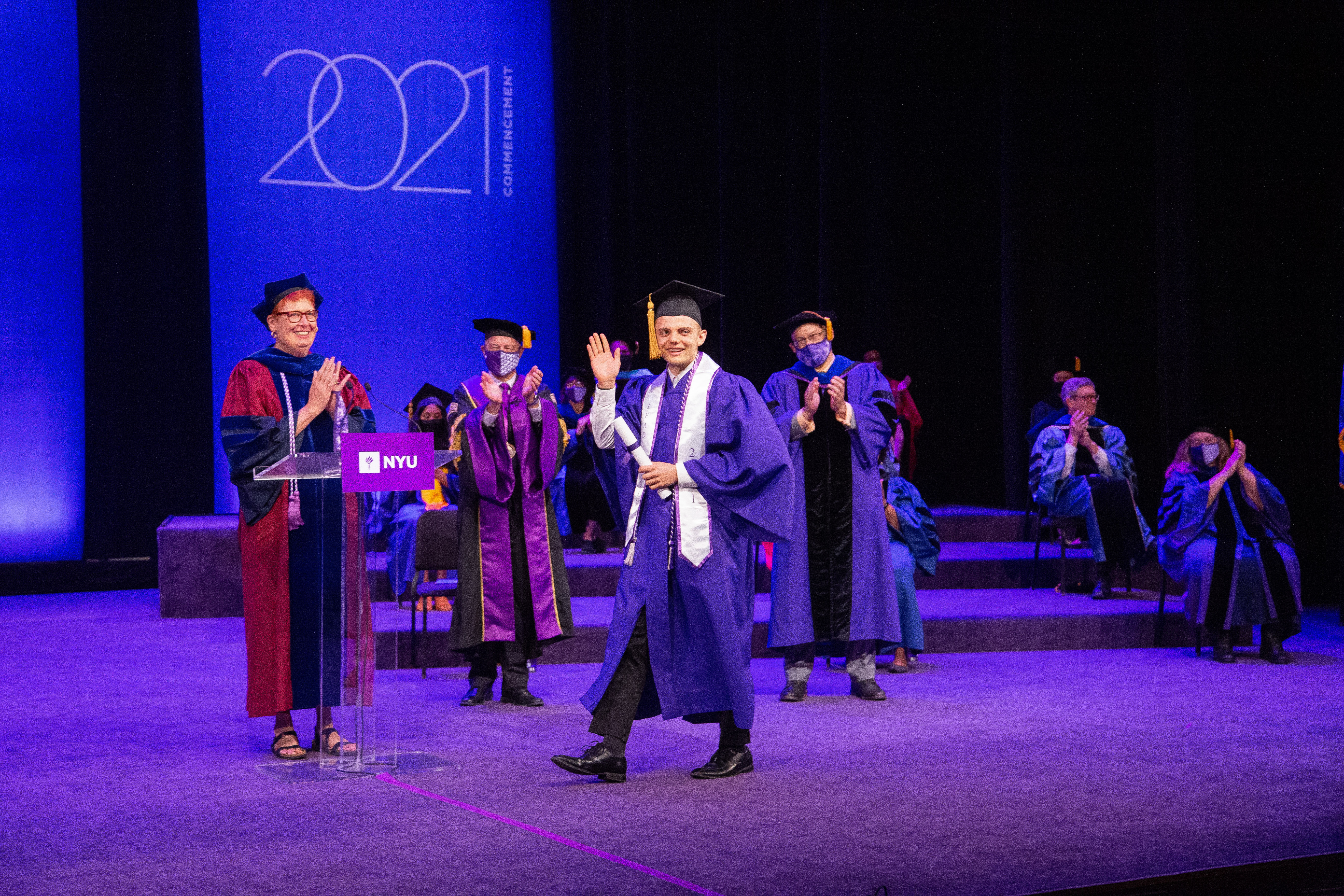 2021 NYU VIRTUAL COMMENCEMENT PRODUCED BY VAN WAGNER'