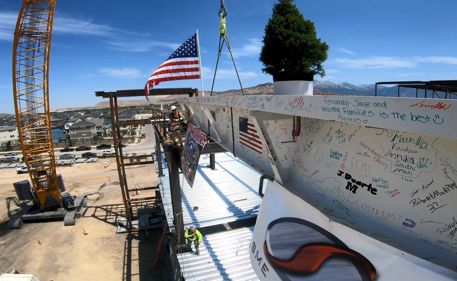 Intermountain Primary Children's Lehi Final Beam