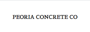 Company Logo For Peoria Concrete Co'