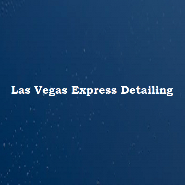 Company Logo For Las Vegas Express Detailing'