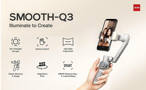 ZHIYUN Release Its Newest Smartphone Gimbal, the ZHIYUN Smoo'