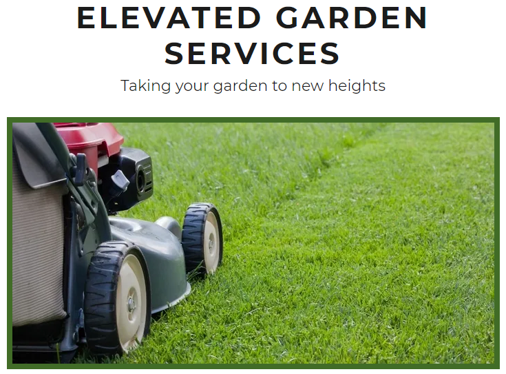 Company Logo For Elevated Garden Services Ltd'