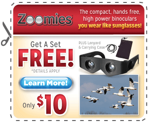 Zoomies Binoculars'