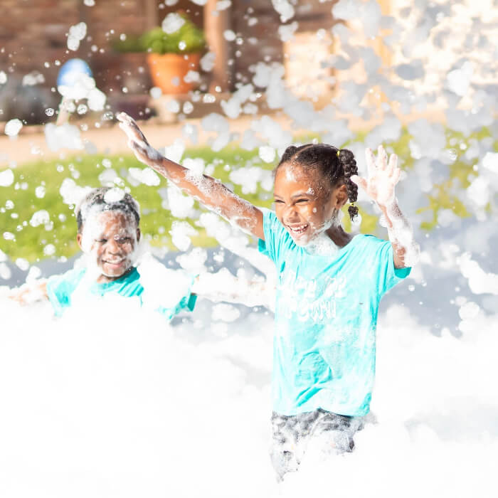 foam party for kids'