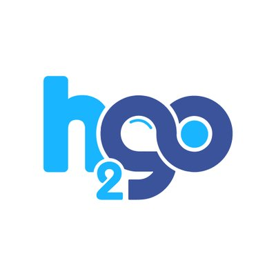 h2go Water On Demand Logo