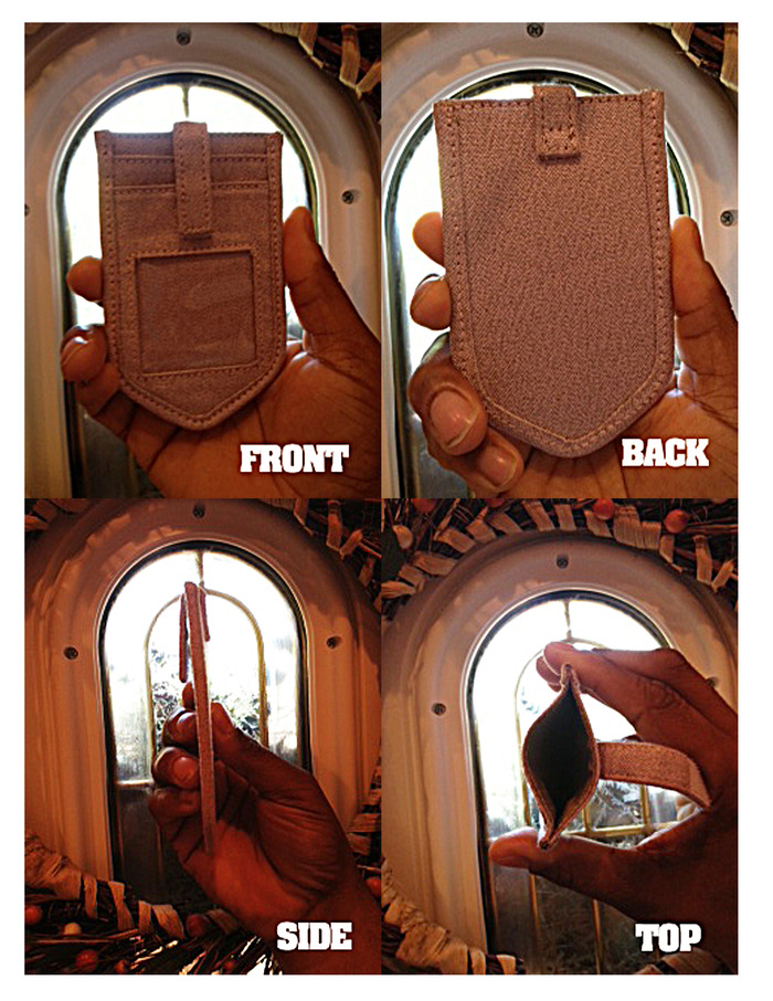 The Minimalists Slim Wallet and Stylus Pen'