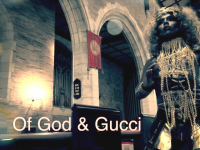 Of God and Gucci Logo