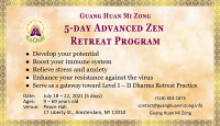 5-day Advanced Zen Retreat Program