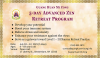 5-day Advanced Zen Retreat Program'