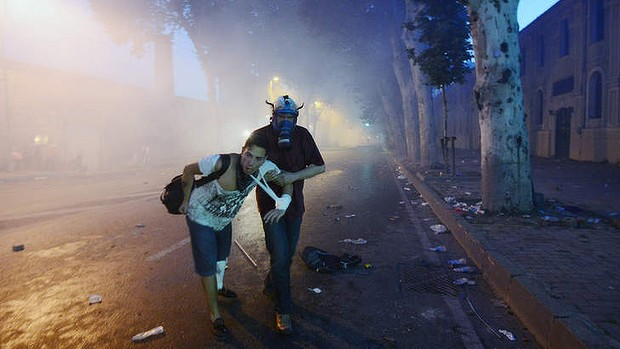 Turks Show Courage And Battle for Change'