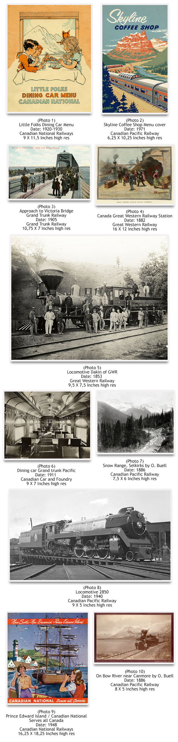 The EXPORAIL Cookbook'