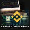 Glitzkoin CEO Praises Binance'