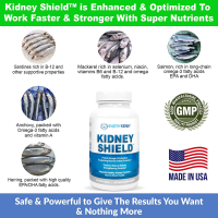 Kidney Shield Optimized Omega 3 Kidney Supplement For Suppor