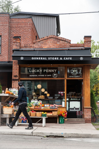 The Lucky Penny General Store and Cafe Logo