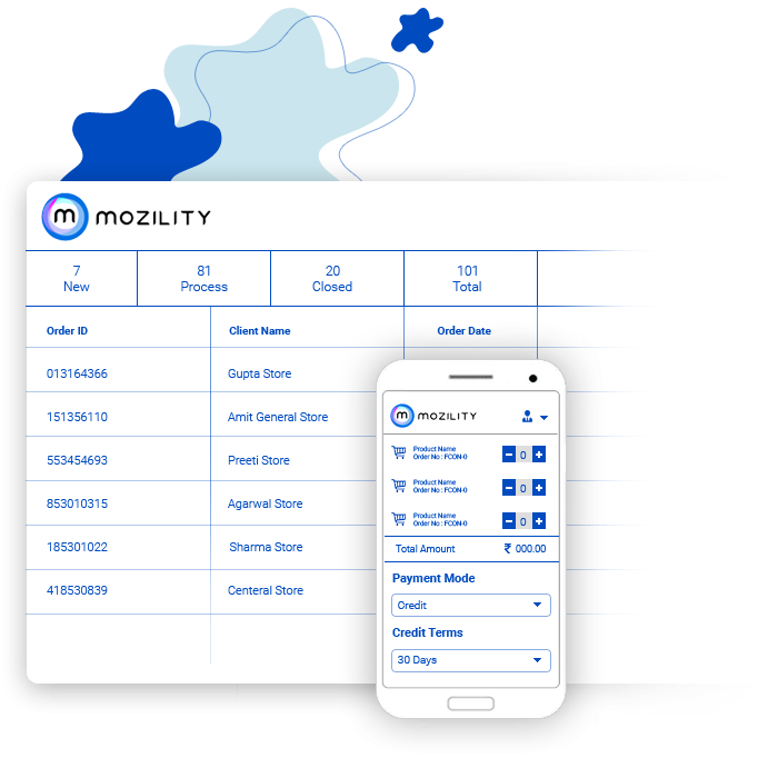 Company Logo For Mozility Sales Force Automation App'