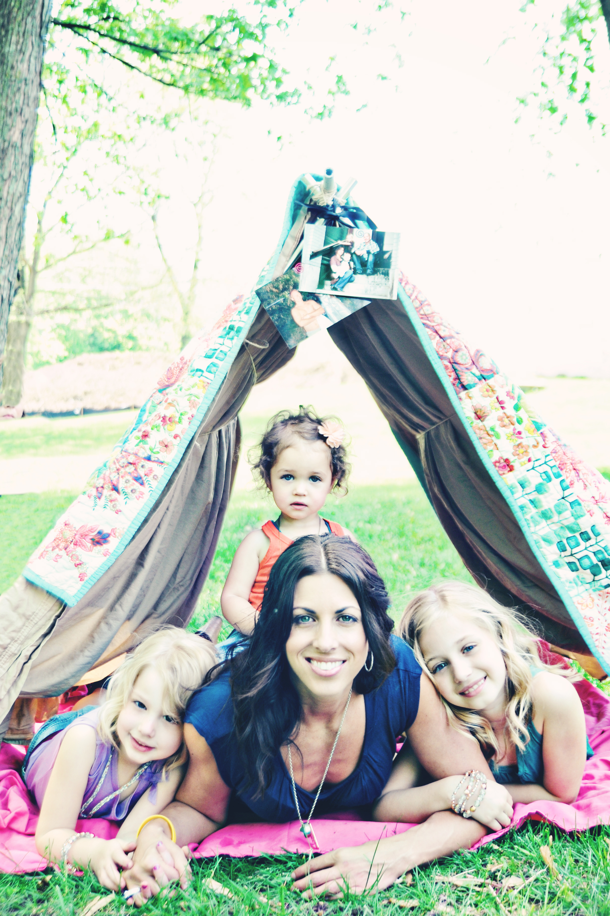 Jodie and her three beautiful daughters