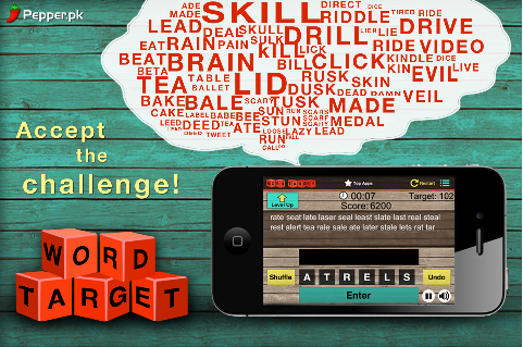 Free Word Game launched by Pepper.pk for iPhone and iPad'