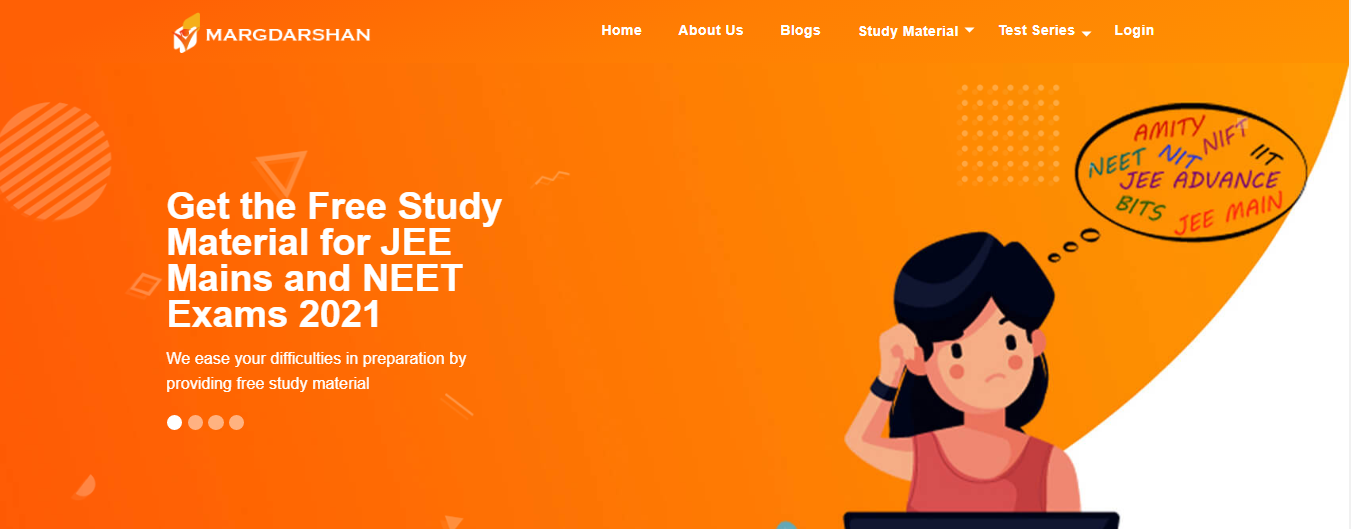 Margdarshan - Best Place for JEE Mains & NEET Aspirants in India Logo