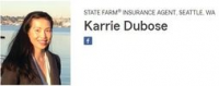 Karrie Dubose Seattle State Farm Agent Logo