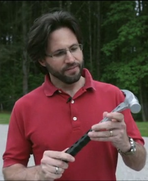 Brandon Hyde, co-developer of the Cole-Bar Hammer