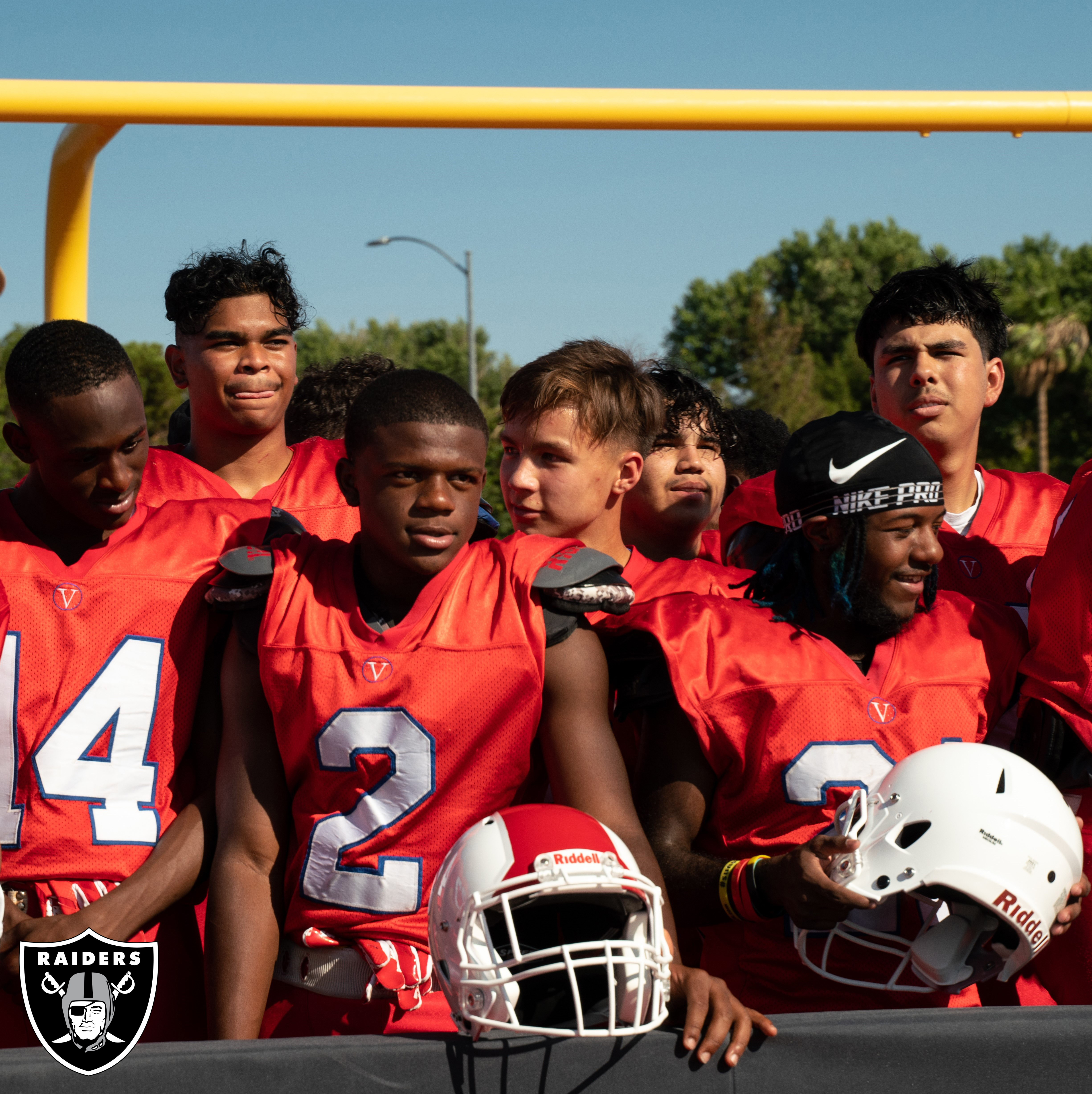 Raiders Intermountain Helmet Donation