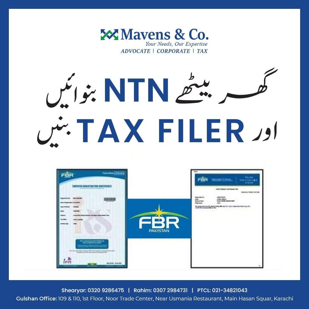 NTN and Tax filer'