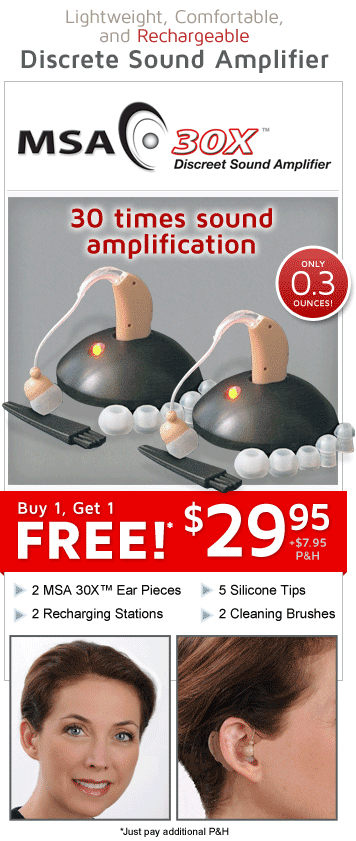 msa 30x sound amplifier canada'