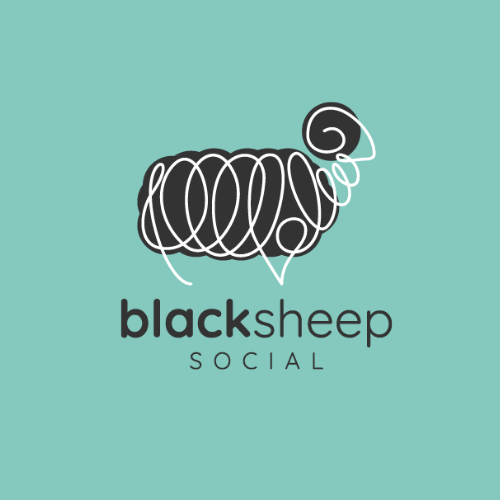 Company Logo For Black Sheep Social'